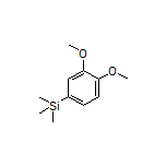 (3,4-Dimethoxyphenyl)trimethylsilane