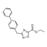 Ethyl 3-(4-Biphenylylmethyl)-1,2,4-oxadiazole-5-carboxylate