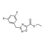 Ethyl 3-(3,5-Difluorobenzyl)-1,2,4-oxadiazole-5-carboxylate