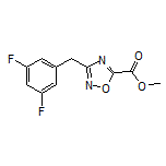 Methyl 3-(3,5-Difluorobenzyl)-1,2,4-oxadiazole-5-carboxylate