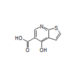 4-Hydroxythieno[2,3-b]pyridine-5-carboxylic Acid