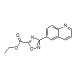 Ethyl 3-(6-Quinolyl)-1,2,4-oxadiazole-5-carboxylate