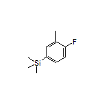 (4-Fluoro-3-methylphenyl)trimethylsilane