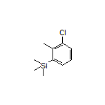 (3-Chloro-2-methylphenyl)trimethylsilane