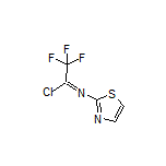 2,2,2-Trifluoro-N-(2-thiazolyl)acetimidoyl Chloride