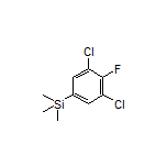 (3,5-Dichloro-4-fluorophenyl)trimethylsilane