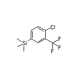 [4-Chloro-3-(trifluoromethyl)phenyl]trimethylsilane