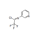 2,2,2-Trifluoro-N-(3-pyridyl)acetimidoyl Chloride