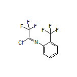 2,2,2-Trifluoro-N-[2-(trifluoromethyl)phenyl]acetimidoyl Chloride