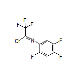 2,2,2-Trifluoro-N-(2,4,5-trifluorophenyl)acetimidoyl Chloride