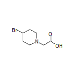 2-(4-Bromo-1-piperidyl)acetic Acid