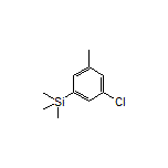 (3-Chloro-5-methylphenyl)trimethylsilane