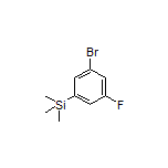 (3-Bromo-5-fluorophenyl)trimethylsilane