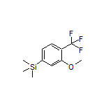 2-(Trifluoromethyl)-5-(trimethylsilyl)anisole