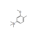 2-Methyl-5-(trimethylsilyl)anisole