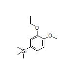 2-Ethoxy-4-(trimethylsilyl)anisole