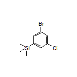 (3-Bromo-5-chlorophenyl)trimethylsilane