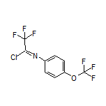 2,2,2-Trifluoro-N-[4-(trifluoromethoxy)phenyl]acetimidoyl Chloride