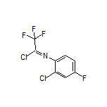 N-(2-Chloro-4-fluorophenyl)-2,2,2-trifluoroacetimidoyl Chloride