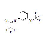 2,2,2-Trifluoro-N-[3-(trifluoromethoxy)phenyl]acetimidoyl Chloride