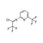 2,2,2-Trifluoro-N-[6-(trifluoromethyl)-2-pyridyl]acetimidoyl Chloride