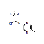 2,2,2-Trifluoro-N-(5-methyl-2-pyrazinyl)acetimidoyl Chloride