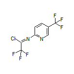 2,2,2-Trifluoro-N-[5-(trifluoromethyl)-2-pyridyl]acetimidoyl Chloride