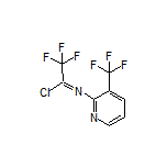 2,2,2-Trifluoro-N-[3-(trifluoromethyl)-2-pyridyl]acetimidoyl Chloride