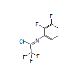 N-(2,3-Difluorophenyl)-2,2,2-trifluoroacetimidoyl Chloride