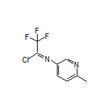 2,2,2-Trifluoro-N-(6-methyl-3-pyridyl)acetimidoyl Chloride