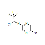 N-(5-Bromo-2-pyrazinyl)-2,2,2-trifluoroacetimidoyl Chloride