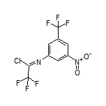 2,2,2-Trifluoro-N-[3-nitro-5-(trifluoromethyl)phenyl]acetimidoyl Chloride