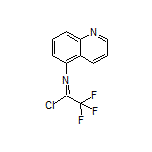 2,2,2-Trifluoro-N-(5-quinolyl)acetimidoyl Chloride