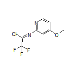 2,2,2-Trifluoro-N-(4-methoxy-2-pyridyl)acetimidoyl Chloride