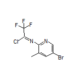 N-(5-Bromo-3-methyl-2-pyridyl)-2,2,2-trifluoroacetimidoyl Chloride