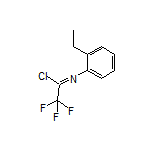 N-(2-Ethylphenyl)-2,2,2-trifluoroacetimidoyl Chloride