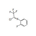 2,2,2-Trifluoro-N-(2-fluorophenyl)acetimidoyl Chloride