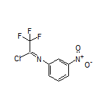 2,2,2-Trifluoro-N-(3-nitrophenyl)acetimidoyl Chloride