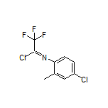 N-(4-Chloro-2-methylphenyl)-2,2,2-trifluoroacetimidoyl Chloride