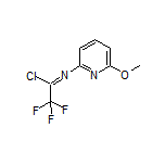 2,2,2-Trifluoro-N-(6-methoxy-2-pyridyl)acetimidoyl Chloride