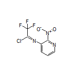 2,2,2-Trifluoro-N-(2-nitro-3-pyridyl)acetimidoyl Chloride