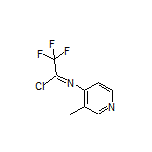 2,2,2-Trifluoro-N-(3-methyl-4-pyridyl)acetimidoyl Chloride