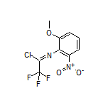 2,2,2-Trifluoro-N-(2-methoxy-6-nitrophenyl)acetimidoyl Chloride