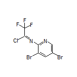 N-(3,5-Dibromo-2-pyridyl)-2,2,2-trifluoroacetimidoyl Chloride