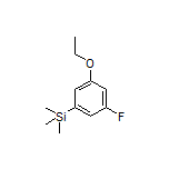 (3-Ethoxy-5-fluorophenyl)trimethylsilane