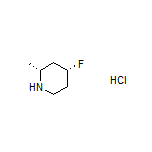 (2R,4R)-4-Fluoro-2-methylpiperidine Hydrochloride