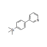 3-[4-(Trimethylsilyl)phenyl]pyridine