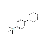 (4-Cyclohexylphenyl)trimethylsilane