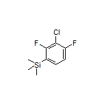 (3-Chloro-2,4-difluorophenyl)trimethylsilane