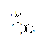 2,2,2-Trifluoro-N-(3-fluoro-4-pyridyl)acetimidoyl Chloride